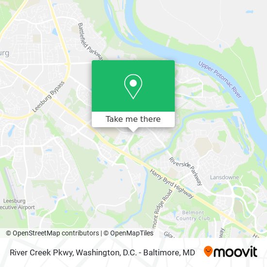 Mapa de River Creek Pkwy