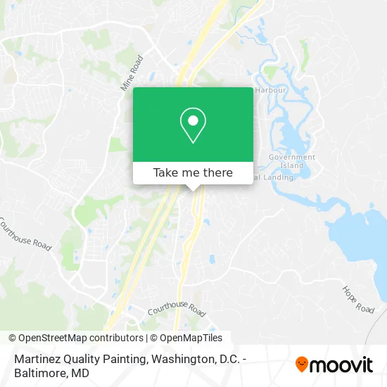 Martinez Quality Painting map