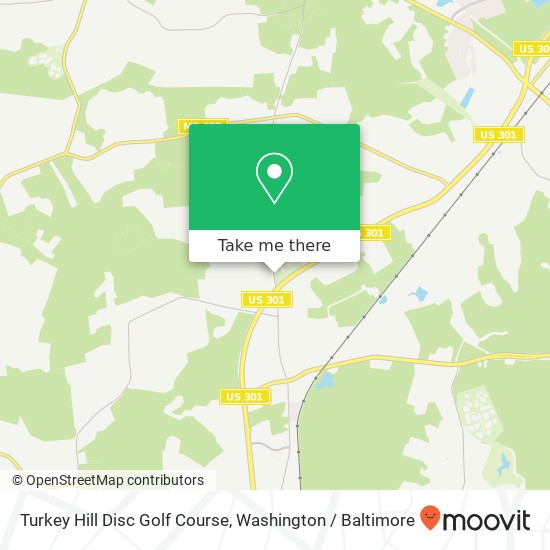 Turkey Hill Disc Golf Course, 9430 Turkey Hill Rd map