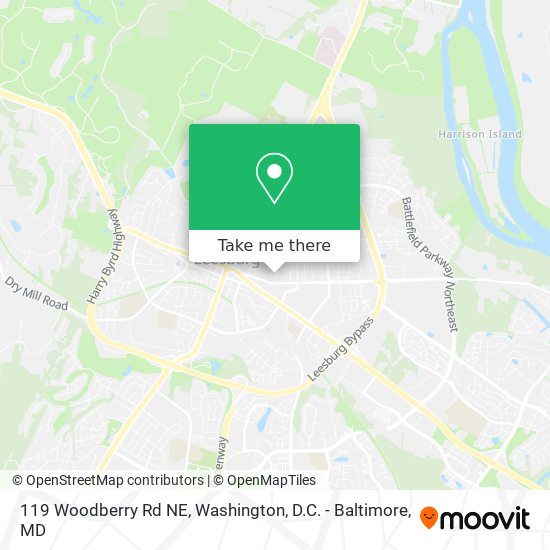 119 Woodberry Rd NE map