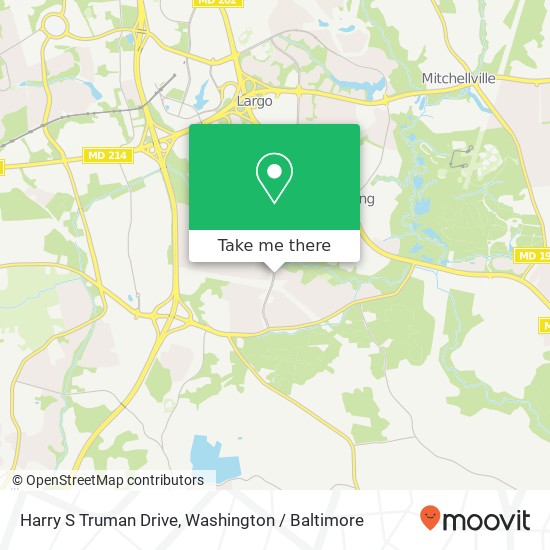 Harry S Truman Drive map