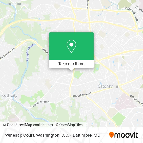 Winesap Court map