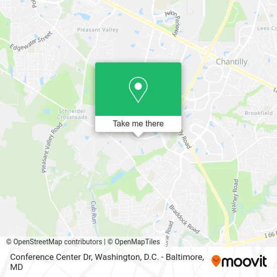 Conference Center Dr map