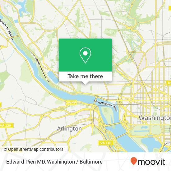 Edward Pien MD, 3800 Reservoir Rd NW map