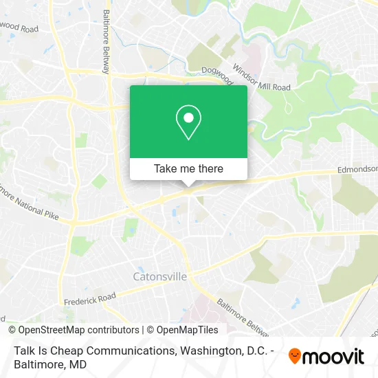 Talk Is Cheap Communications map