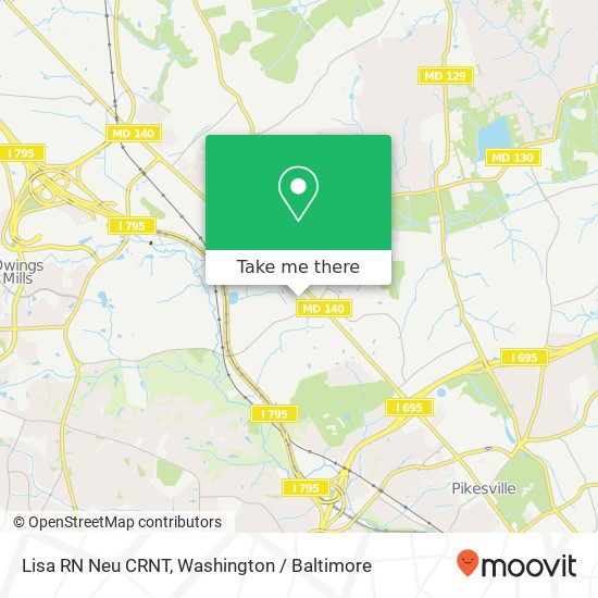 Lisa RN Neu CRNT, 21 Crossroads Dr map