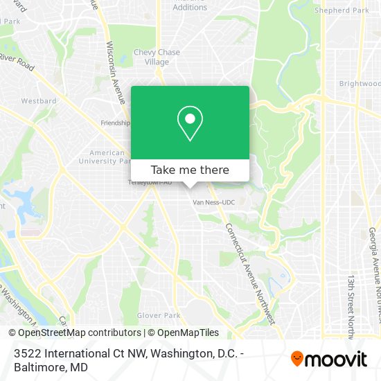 3522 International Ct NW map