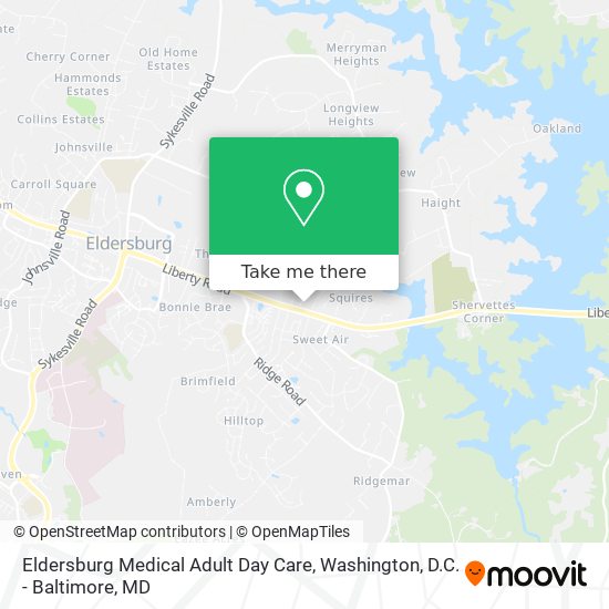 Eldersburg Medical Adult Day Care map