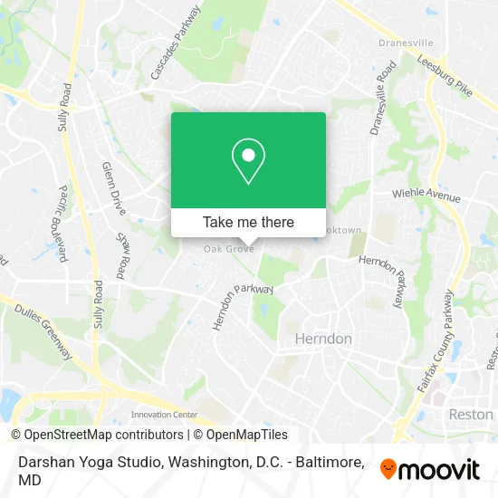 Mapa de Darshan Yoga Studio