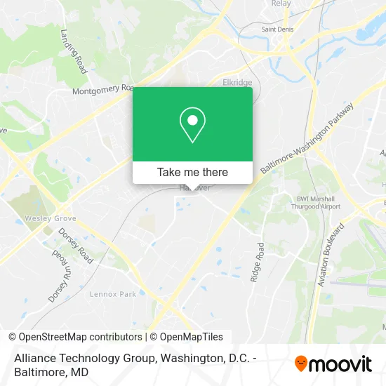 Alliance Technology Group map