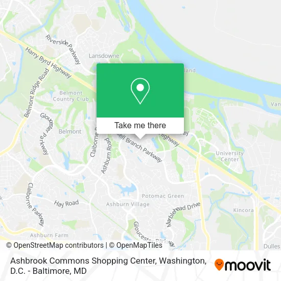 Ashbrook Commons Shopping Center map