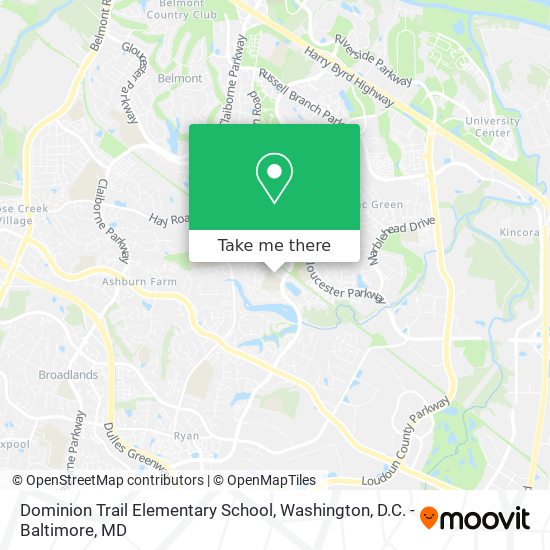 Dominion Trail Elementary School map