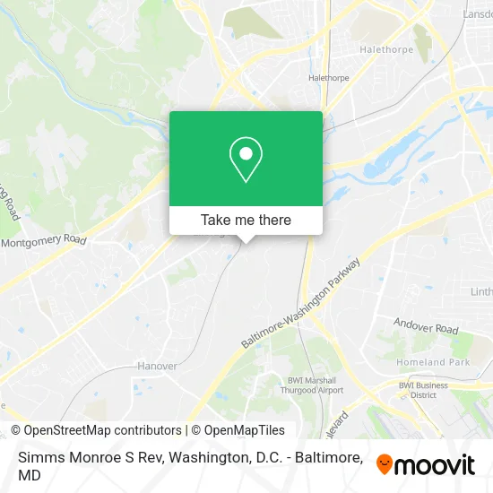 Simms Monroe S Rev map