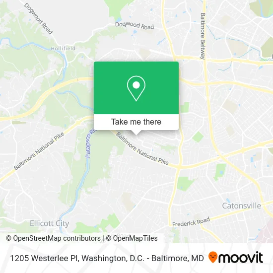 1205 Westerlee Pl map