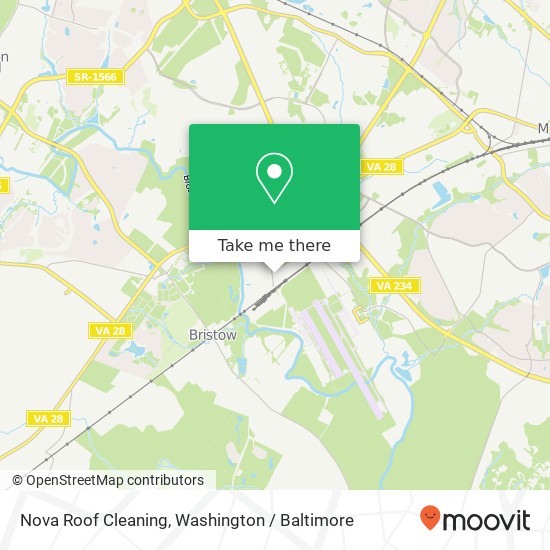Mapa de Nova Roof Cleaning, 10591 Redoubt Rd