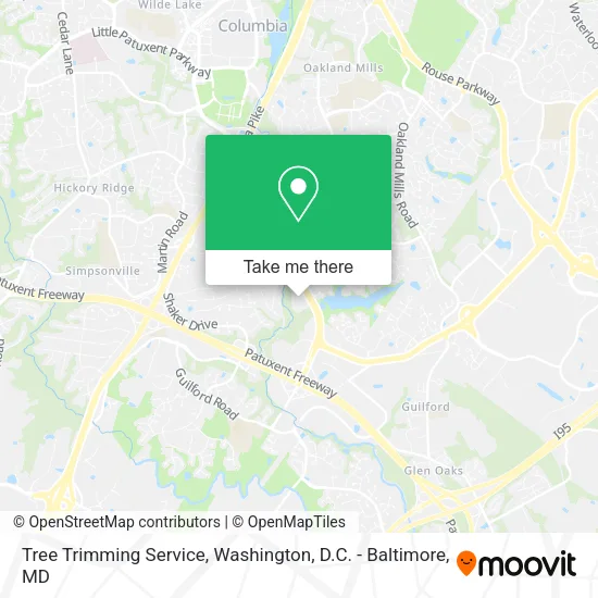 Tree Trimming Service map