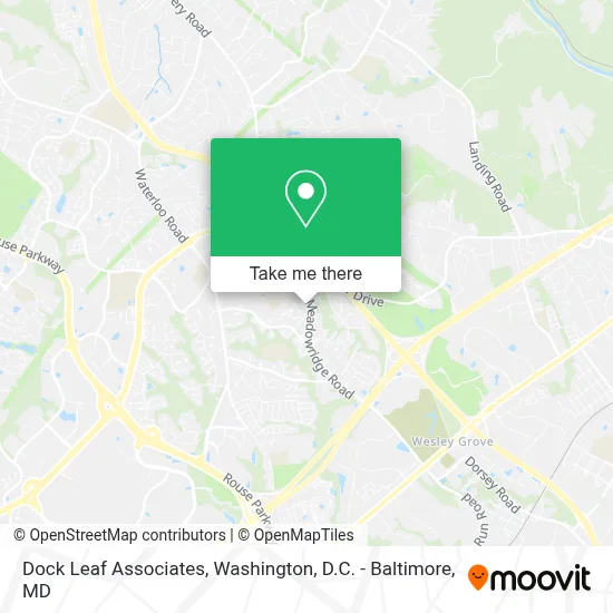 Dock Leaf Associates map