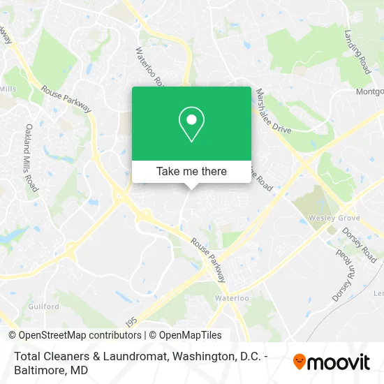 Total Cleaners & Laundromat map