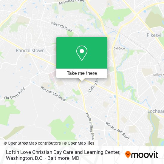 Mapa de Loftin Love Christian Day Care and Learning Center