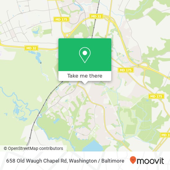 658 Old Waugh Chapel Rd, Odenton, MD 21113 map