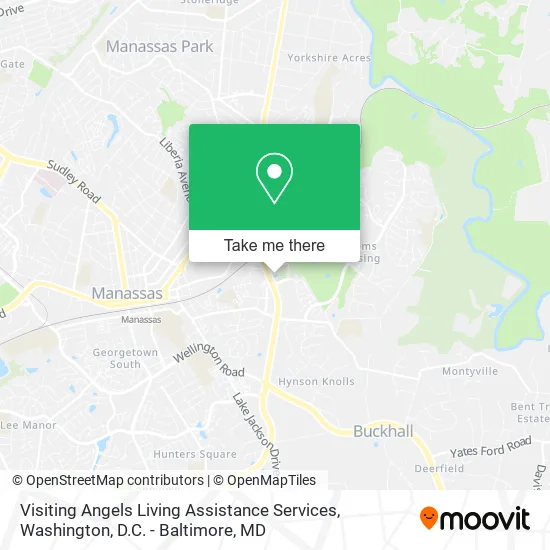 Mapa de Visiting Angels Living Assistance Services
