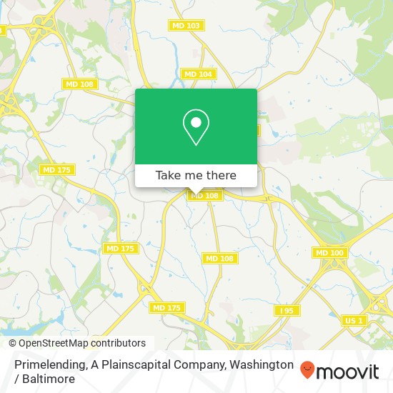 Primelending, A Plainscapital Company, 5850 Waterloo Rd map