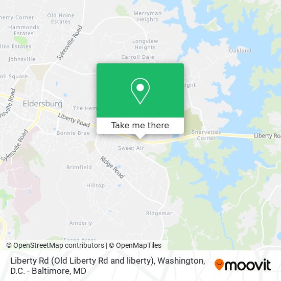 Mapa de Liberty Rd (Old Liberty Rd and liberty)