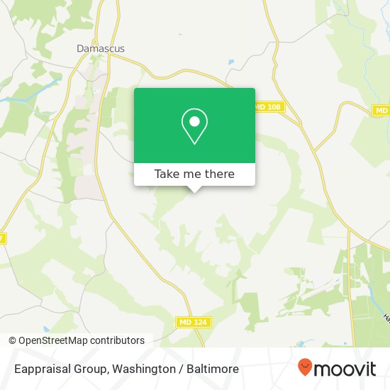 Mapa de Eappraisal Group, 24621 Woodfield School Rd