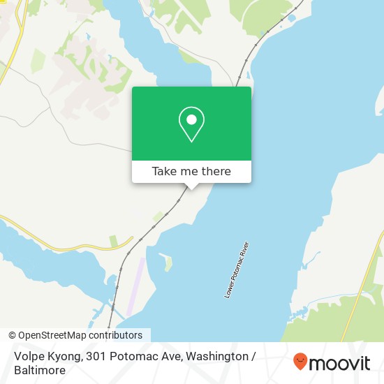 Mapa de Volpe Kyong, 301 Potomac Ave