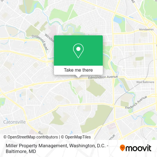 Miller Property Management map