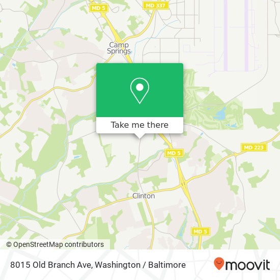 8015 Old Branch Ave, Clinton, MD 20735 map