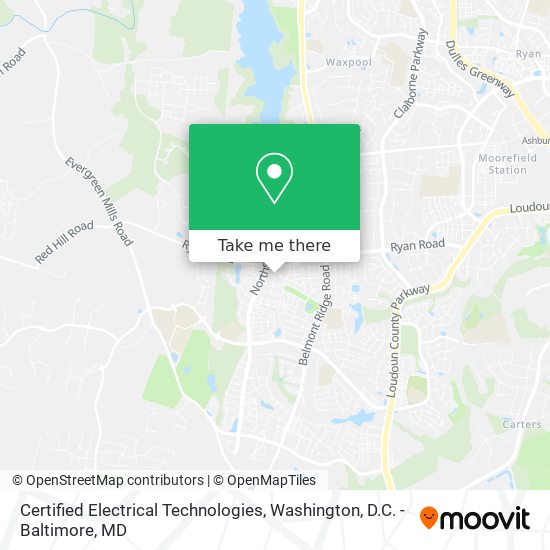 Certified Electrical Technologies map