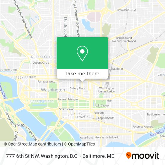 777 6th St NW map