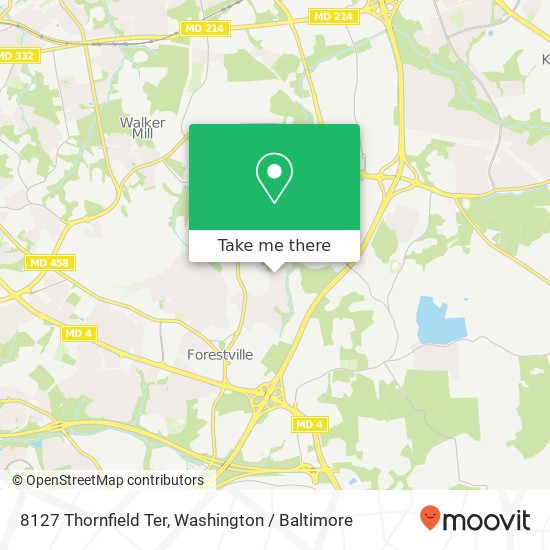 8127 Thornfield Ter, District Heights, MD 20747 map