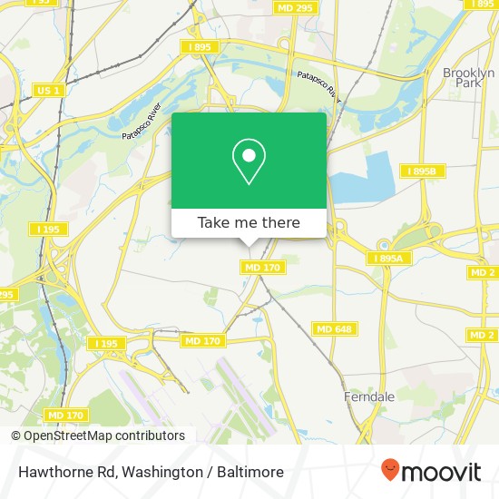 Hawthorne Rd, Linthicum Heights, MD 21090 map