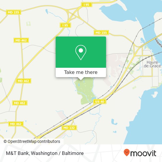 Mapa de M&T Bank, 1500 Blenhiem Farm Ln