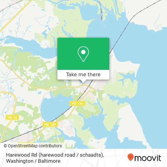 Harewood Rd (harewood road / schaadts), Middle River, MD 21220 map