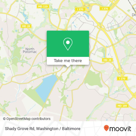 Shady Grove Rd, Rockville, MD 20850 map