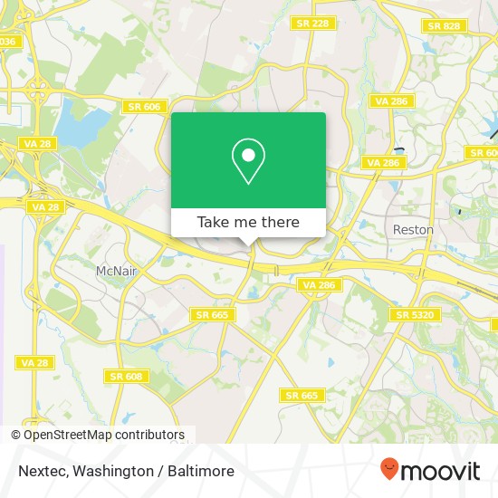 Mapa de Nextec, 205 Van Buren St