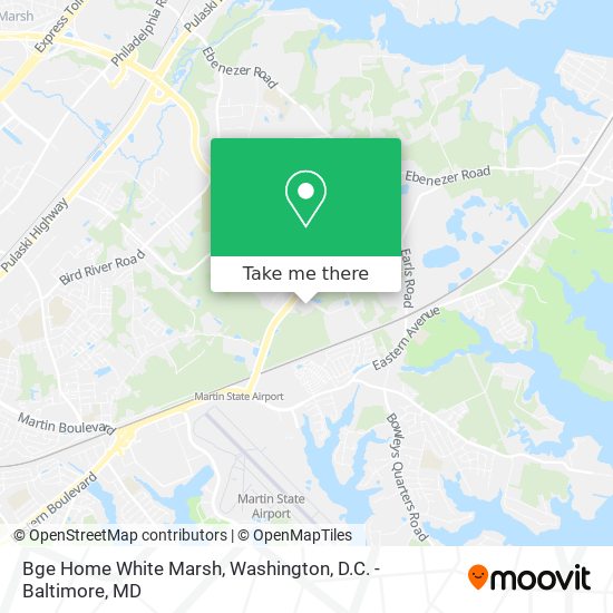 Bge Home White Marsh map