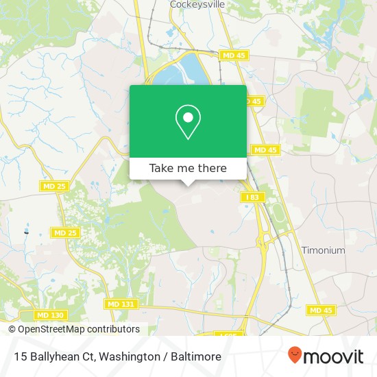 15 Ballyhean Ct, Lutherville Timonium, MD 21093 map