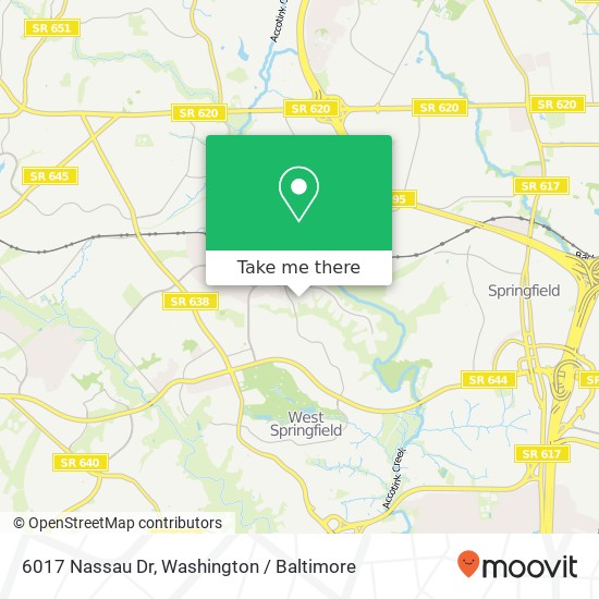 6017 Nassau Dr, Springfield, VA 22152 map