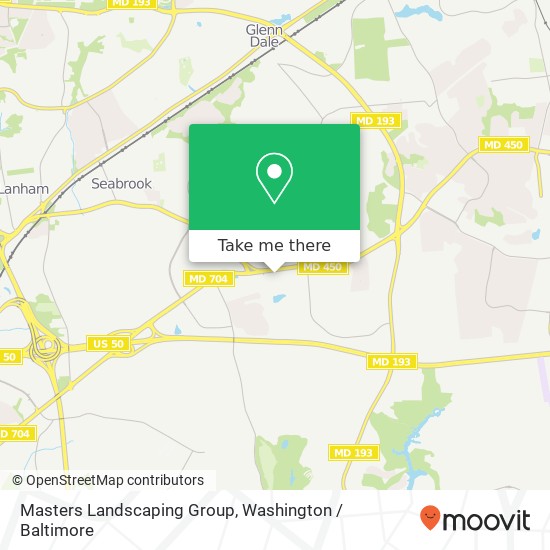 Masters Landscaping Group, 10803 Annapolis Rd map