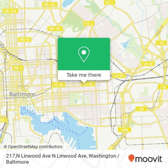 217,N Linwood Ave N Linwood Ave, Baltimore, MD 21224 map