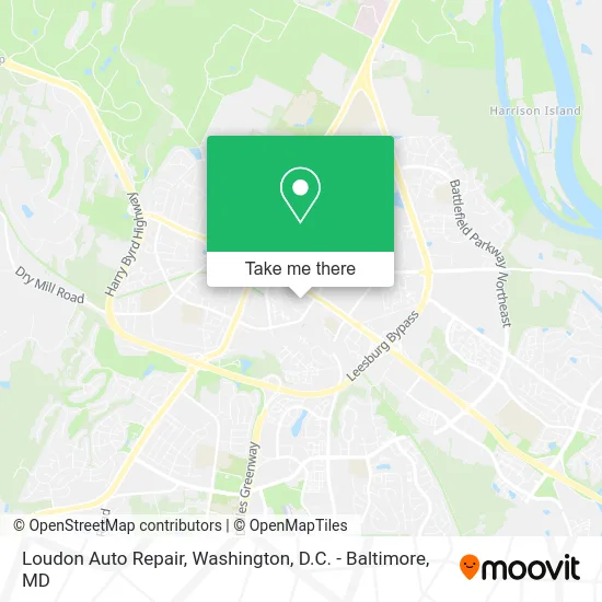 Loudon Auto Repair map