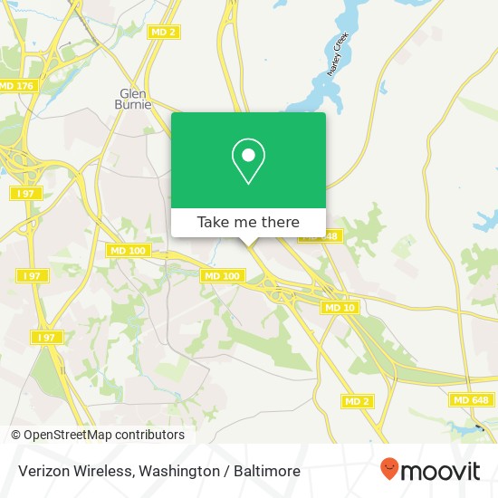 Verizon Wireless, 7900 Ritchie Hwy map