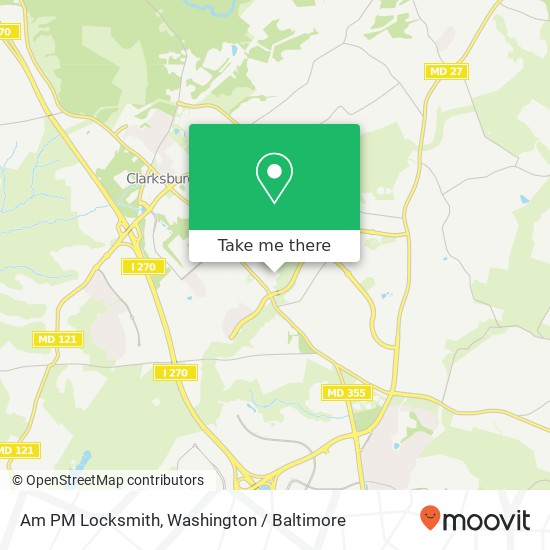 Am PM Locksmith, 22421 Brook Point Way map