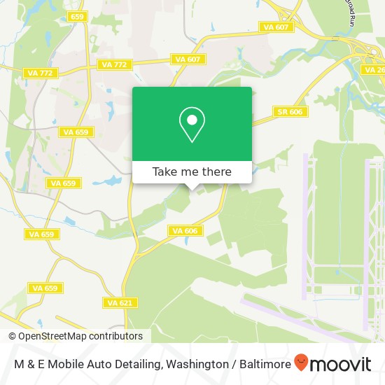 Mapa de M & E Mobile Auto Detailing, 23571 Pebble Run Pl