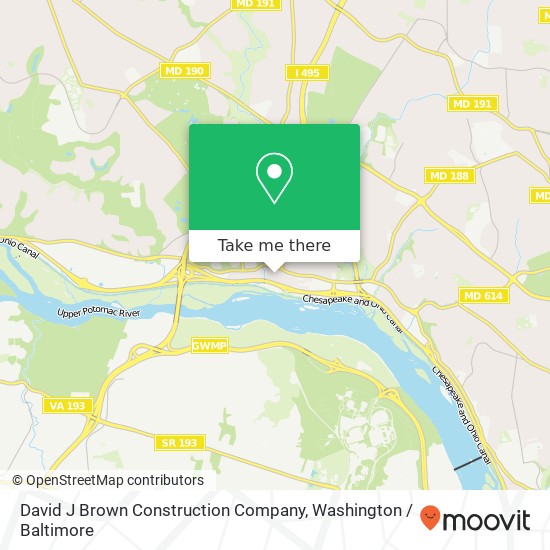David J Brown Construction Company, 6427 79th St map