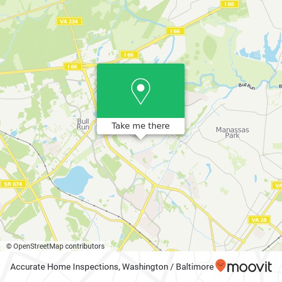 Mapa de Accurate Home Inspections